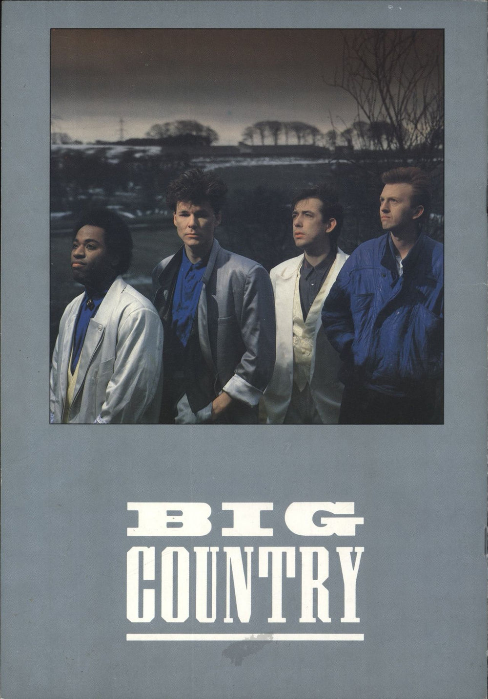 Big Country The Seer Tour - Europe UK tour programme