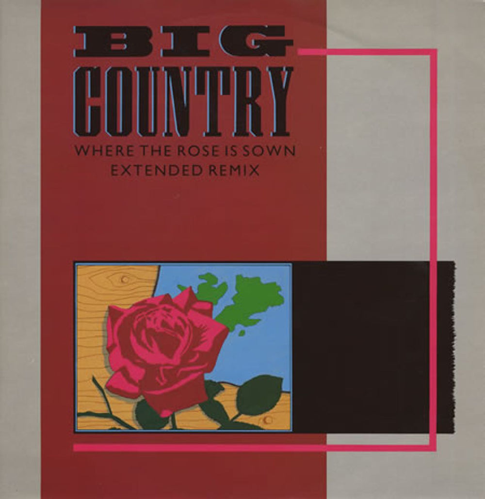 Big Country Where The Rose Is Sown UK 12" vinyl single (12 inch record / Maxi-single) MERX185