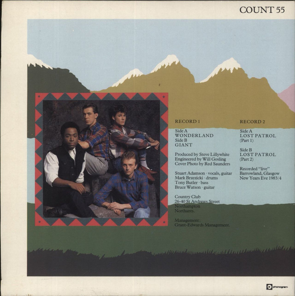 Big Country Wonderland UK 7" vinyl single (7 inch record / 45)