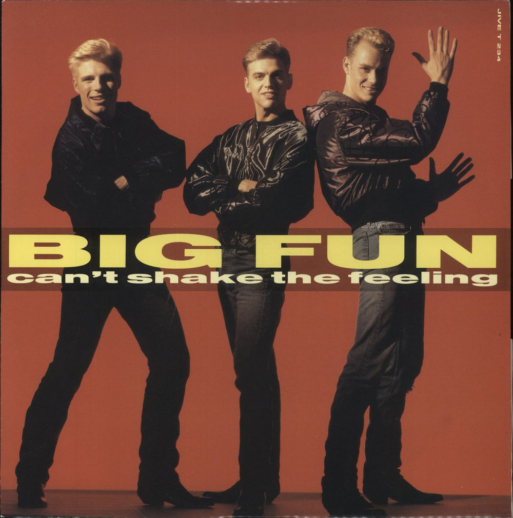 Big Fun Can't Shake The Feeling UK 12" vinyl single (12 inch record / Maxi-single) JIVET234