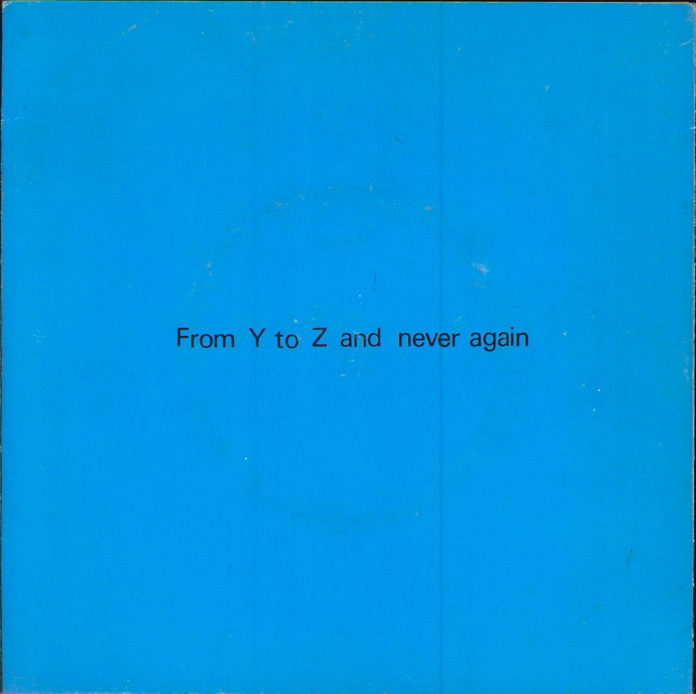 Big In Japan From Y To Z And Never Again UK 7" vinyl single (7 inch record / 45)