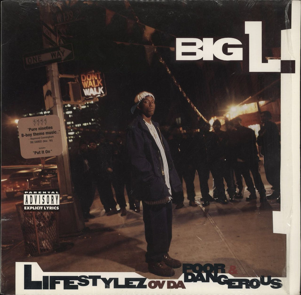 Big L Lifestylez Ov Da Poor & Dangerous - 1st US vinyl LP album (LP record) C53795