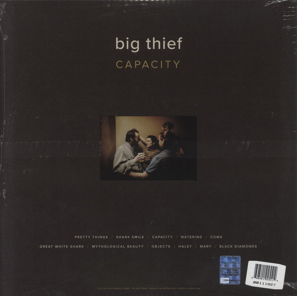 Big Thief Capacity - Sealed US vinyl LP album (LP record) 648401025514