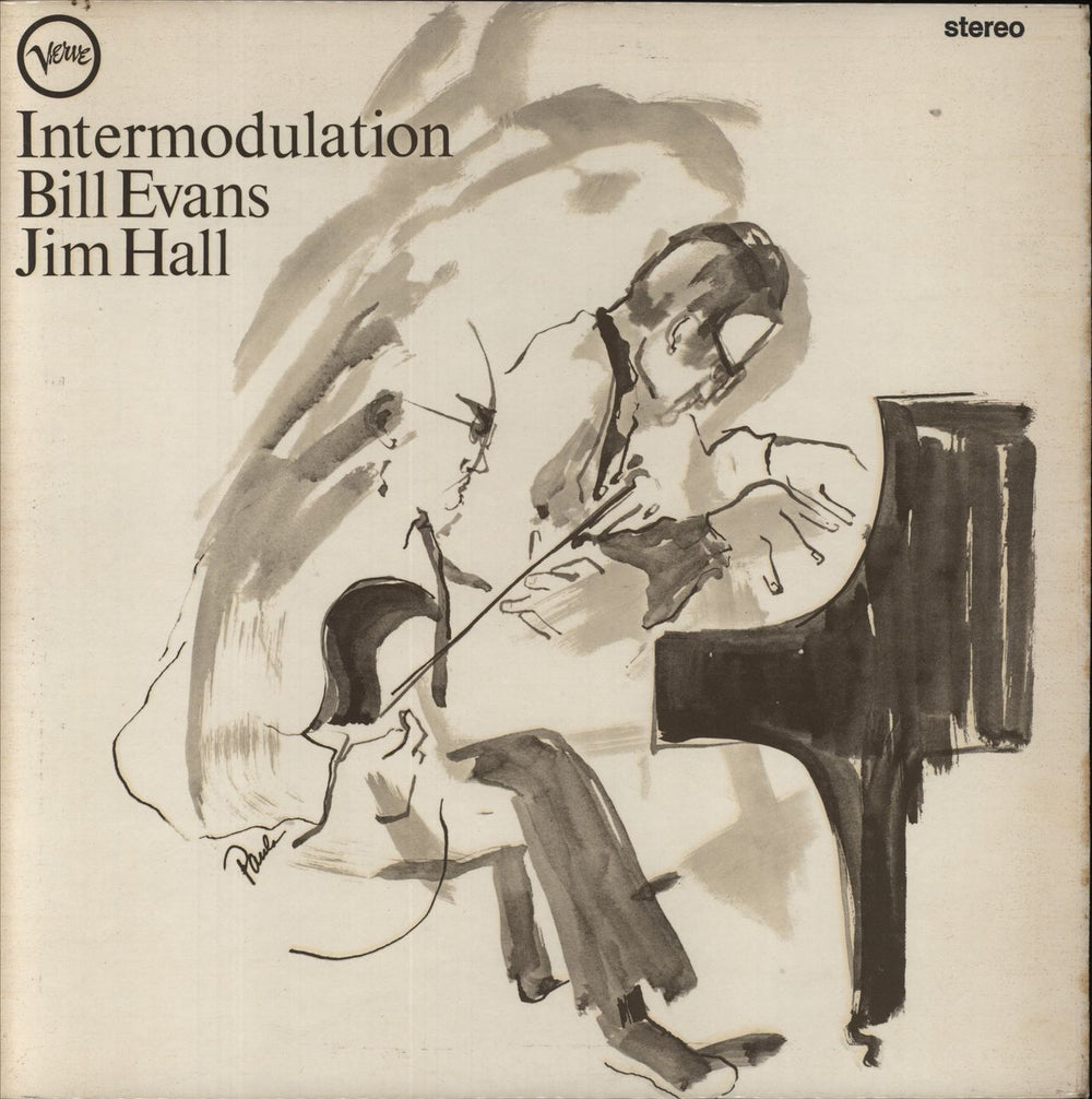 Bill Evans (Piano) Intermodulation UK vinyl LP album (LP record) SVLP9145