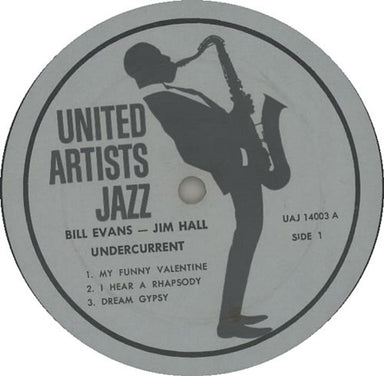 Bill Evans (Piano) Undercurrent US vinyl LP album (LP record) BLVLPUN588264