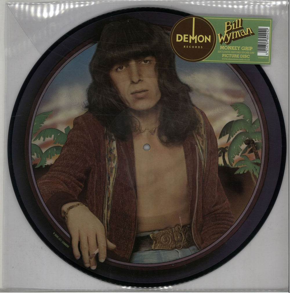 Bill Wyman Monkey Grip - RSD 16 UK picture disc LP (vinyl picture disc album) DEMREC137