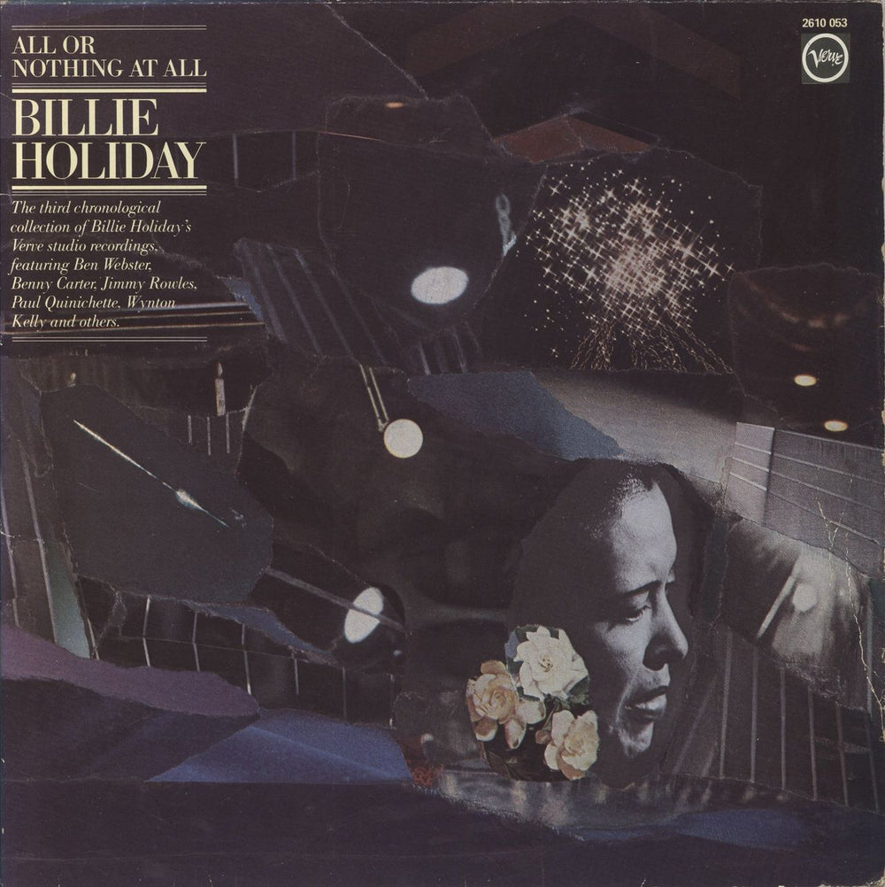 Billie Holiday All Or Nothing At All - EX French 2-LP vinyl record set (Double LP Album) 2610053