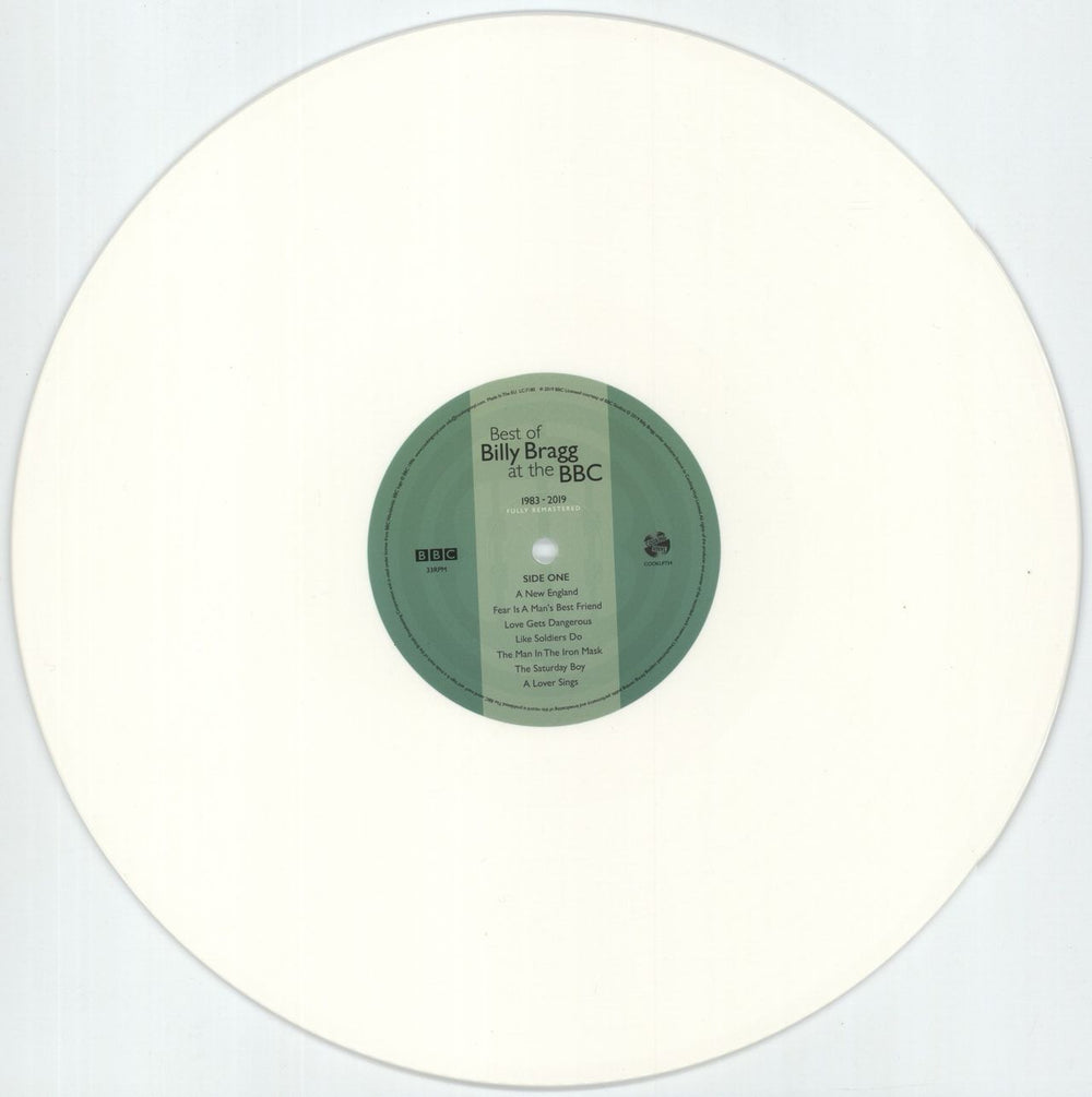 Billy Bragg Best Of Billy Bragg At The BBC 1983 - 2019 - White Vinyl - Shrink UK 3-LP vinyl record set (Triple LP Album) BBR3LBE879049