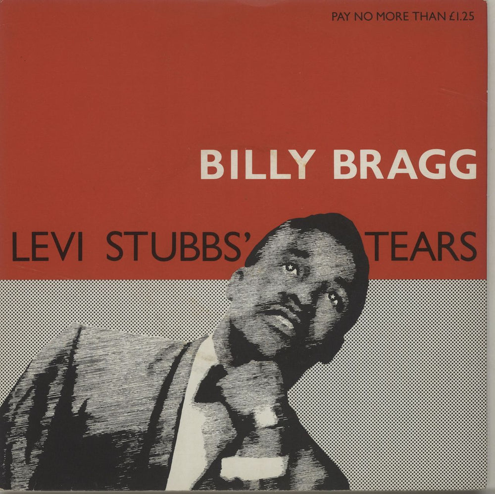 Billy Bragg Levi Stubbs' Tears - Injection UK 7" vinyl single (7 inch record / 45) GOD12