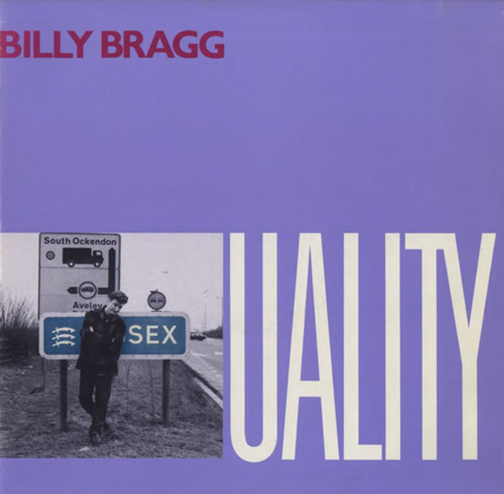 Billy Bragg Sexuality UK 12" vinyl single (12 inch record / Maxi-single) GODX56