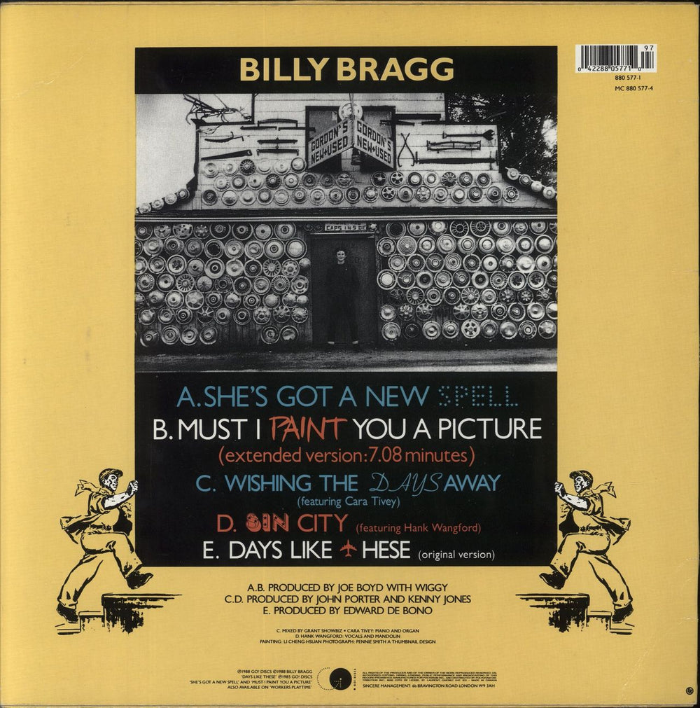 Billy Bragg She's Got A New Spell Canadian 12" vinyl single (12 inch record / Maxi-single) 042288057710