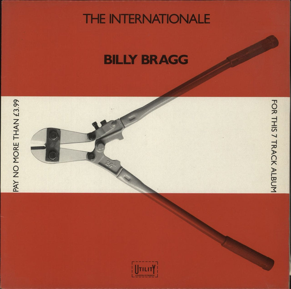 Billy Bragg The Internationale - Complete UK vinyl LP album (LP record) UTIL11