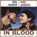 Billy Childish In Blood - Red & Black Splattered Vinyl UK vinyl LP album (LP record) DAMGOOD309-LP
