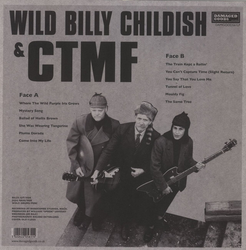 Billy Childish Kings Of The Medway Delta UK vinyl LP album (LP record) 5020422056114