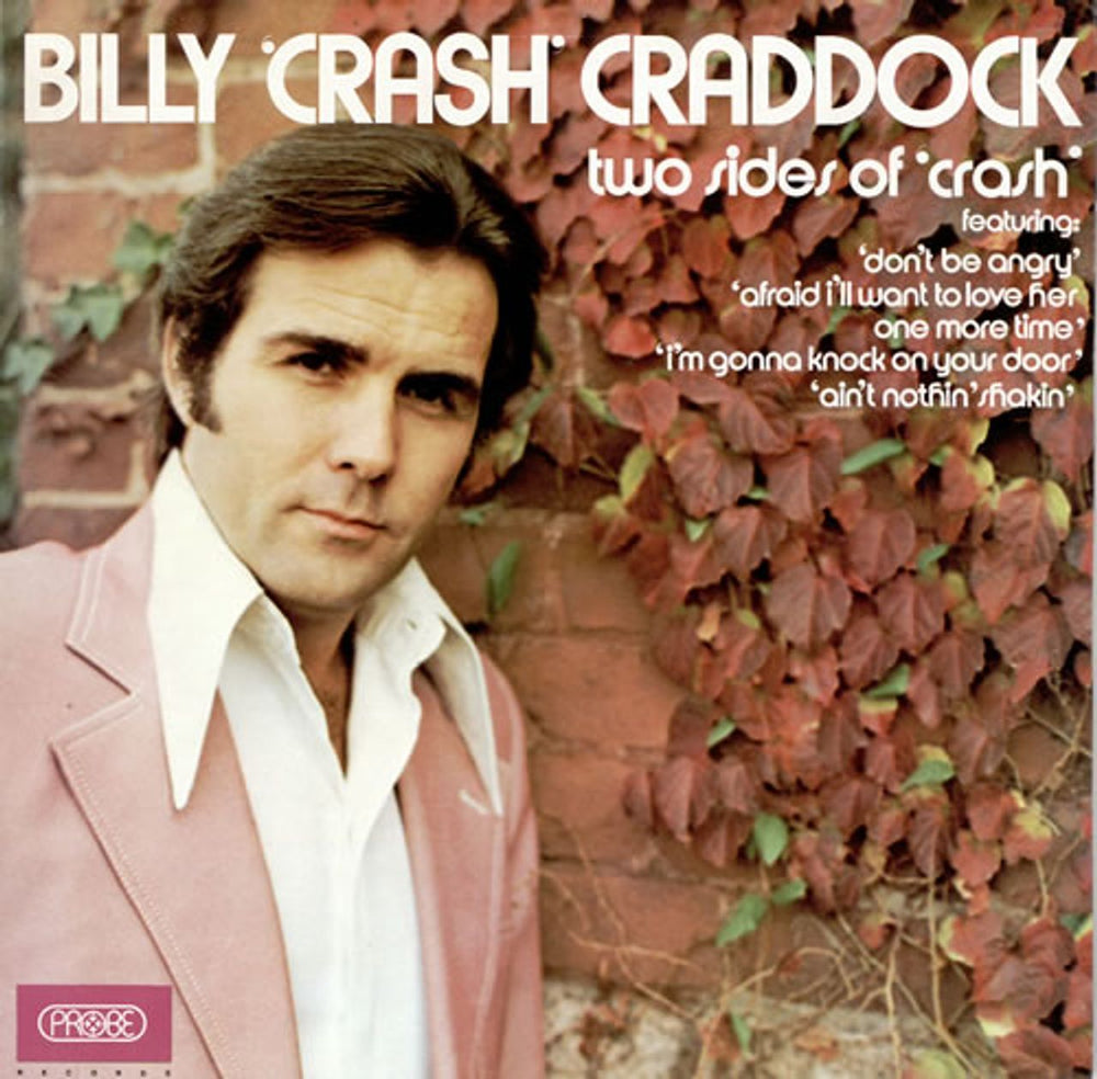 Billy 'Crash' Craddock Two Sides Of 'Crash' - Factory Sample UK vinyl LP album (LP record) SPB1072