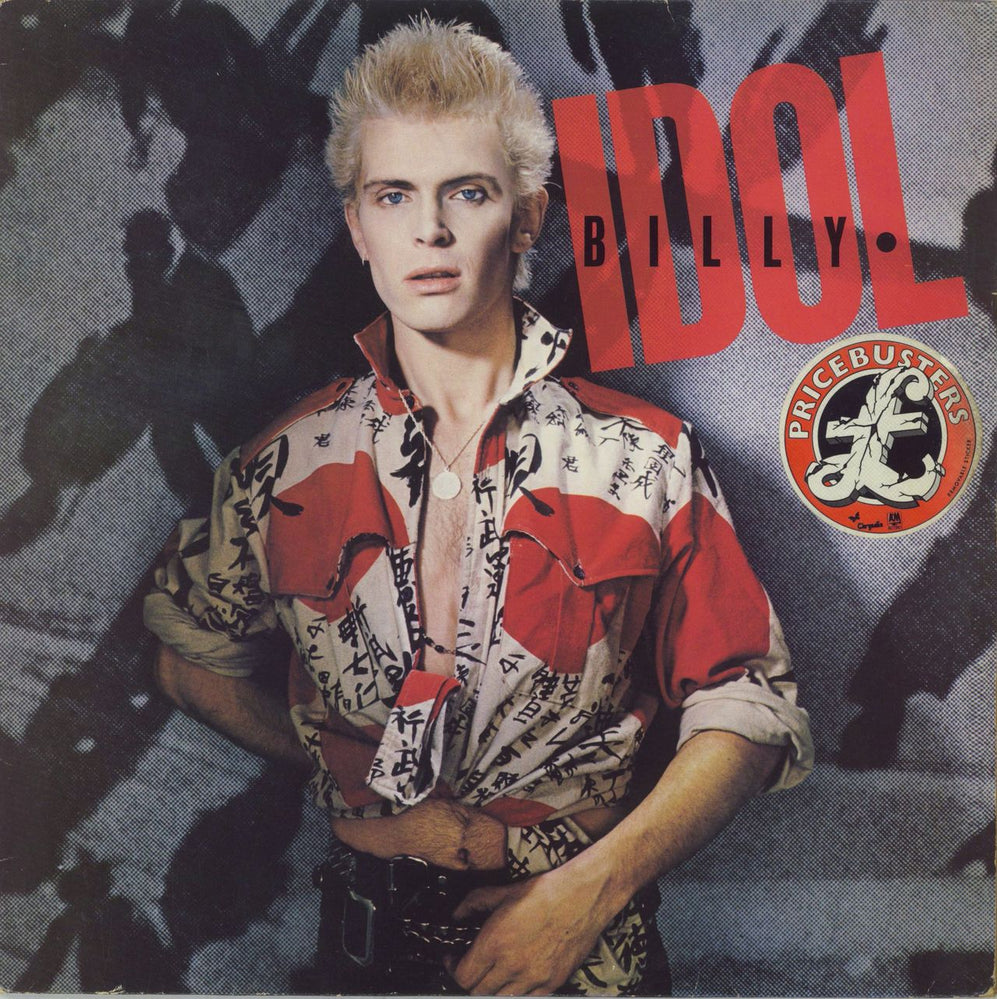 Billy Idol Billy Idol - 1st UK vinyl LP album (LP record) CHR1377