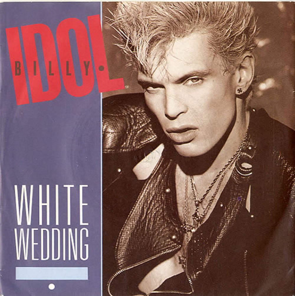 Billy Idol White Wedding UK 7" vinyl single (7 inch record / 45) IDOL5