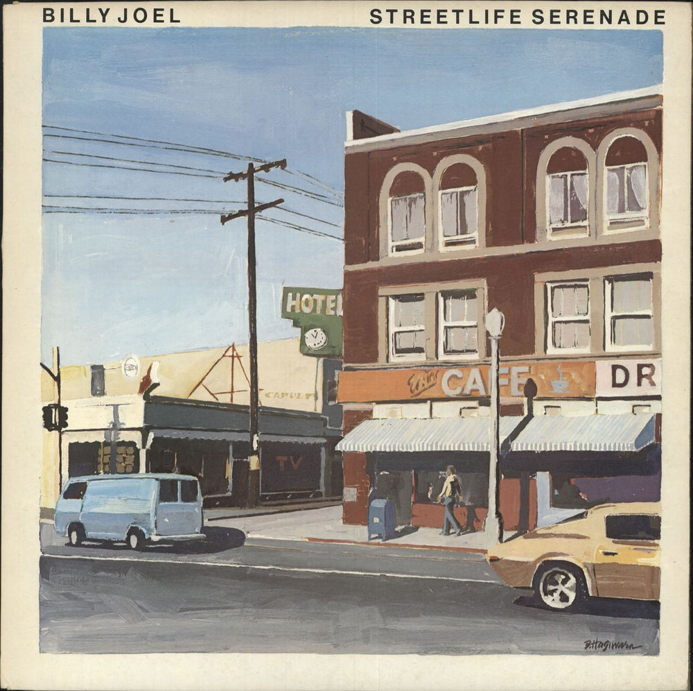 Billy Joel Streetlife Serenade UK vinyl LP album (LP record) 80766