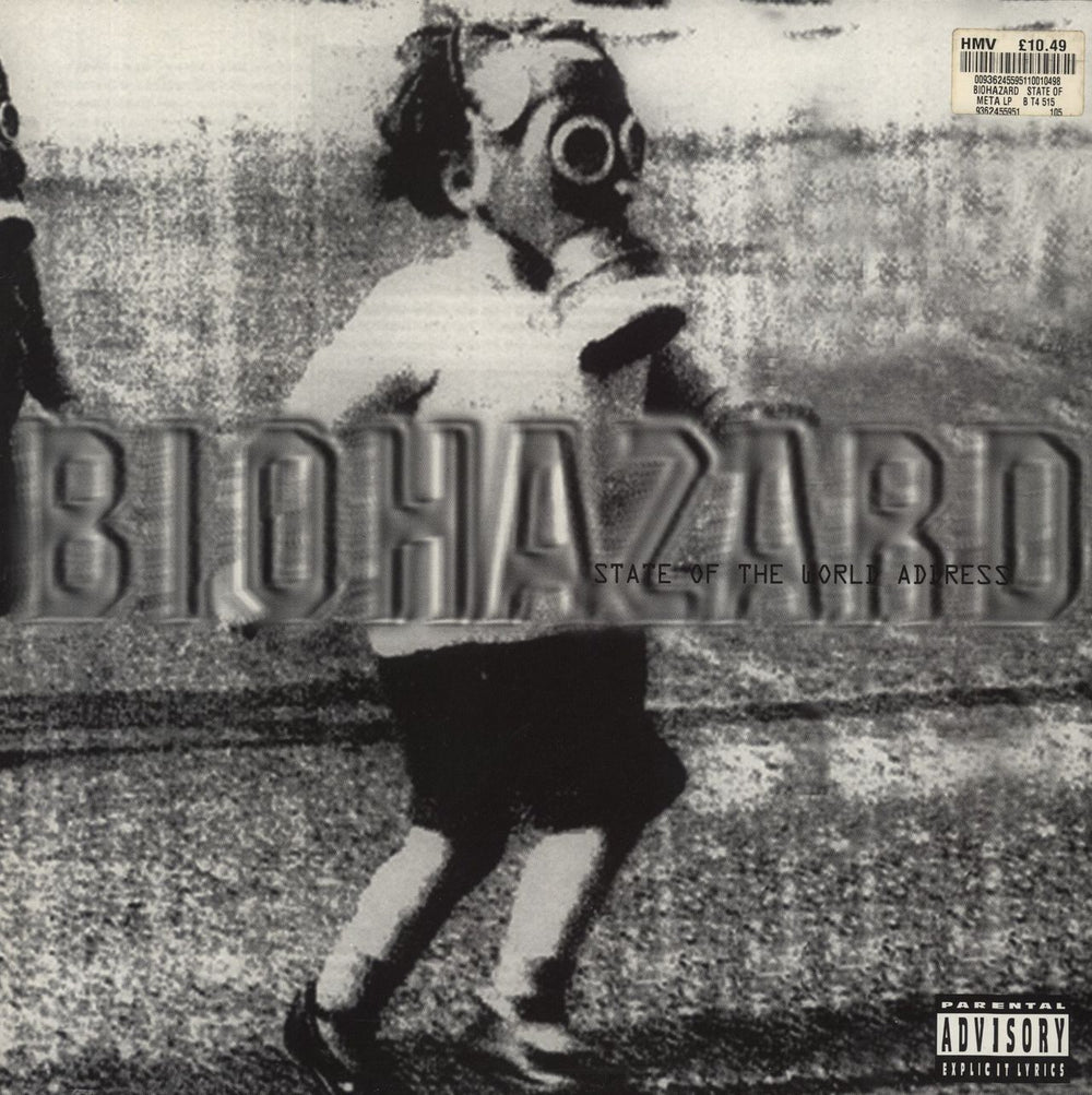 Biohazard State Of The World Address UK vinyl LP album (LP record) 9362-45595-1