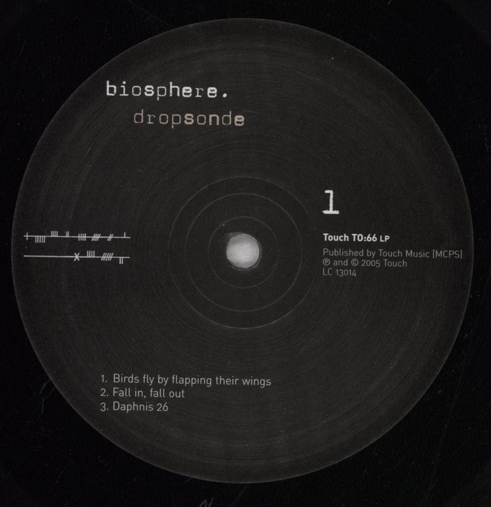 Biosphere Dropsonde UK vinyl LP album (LP record) BSPLPDR847367