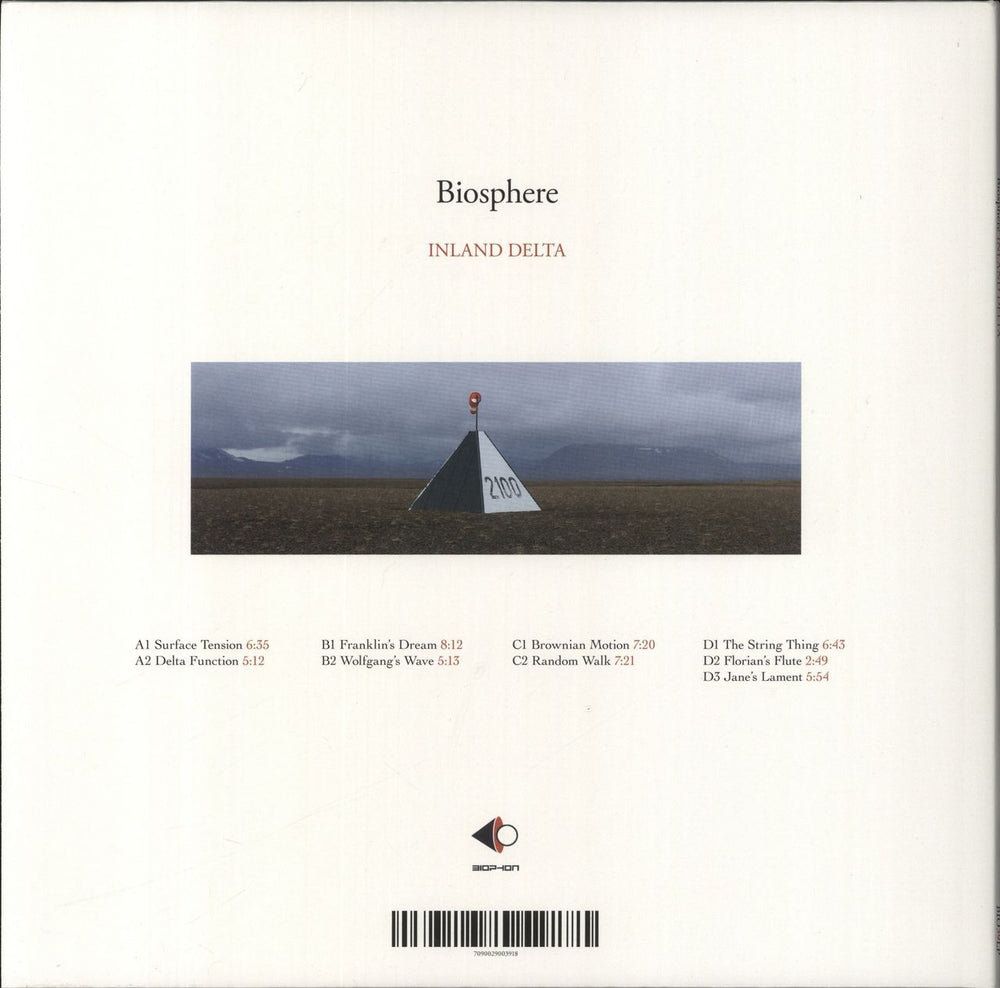 Biosphere Inland Delta UK 2-LP vinyl record set (Double LP Album) BSP2LIN846878