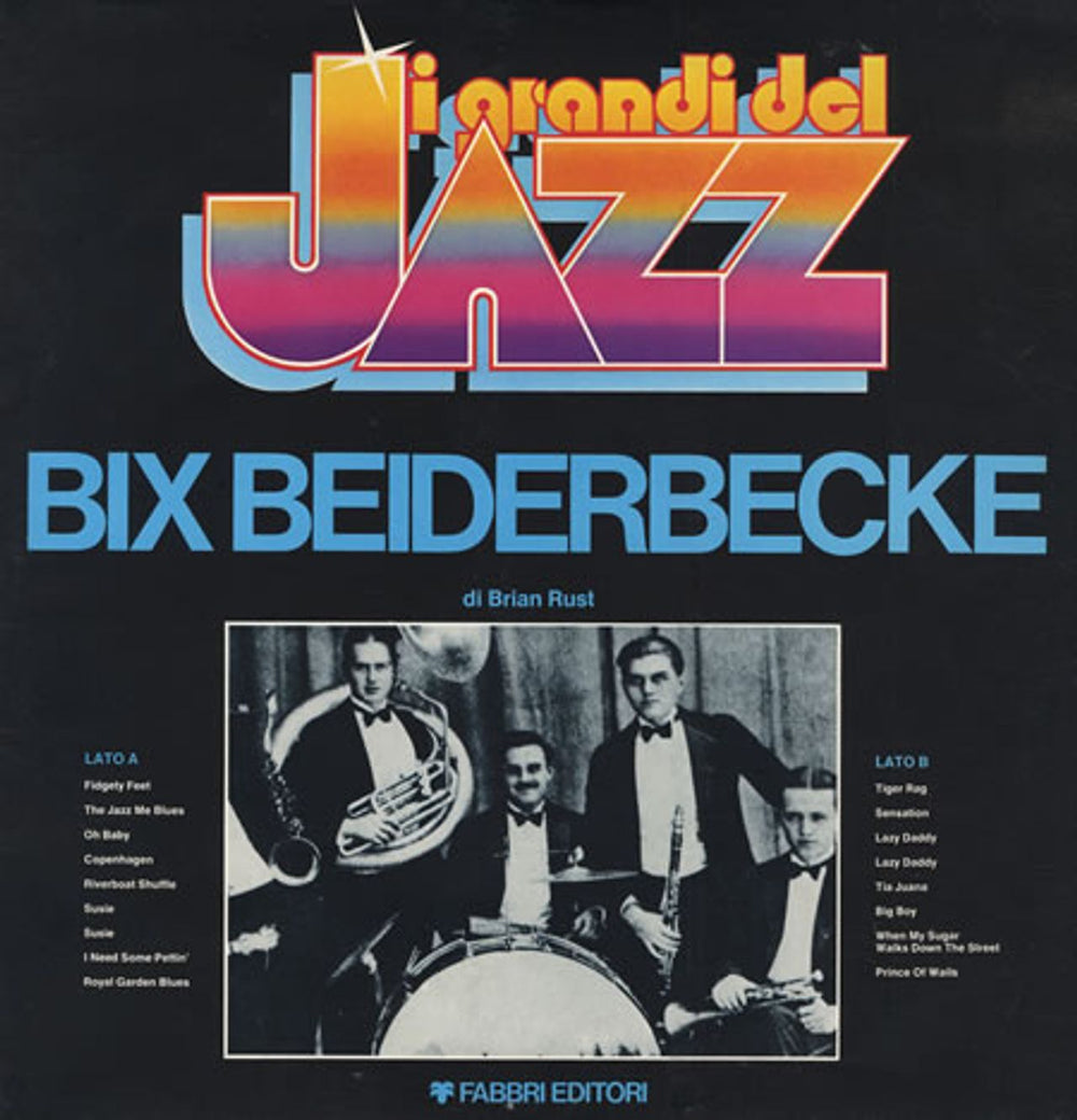 Bix Beiderbecke I Grandi Del Jazz #71 Italian vinyl LP album (LP record) GDJ71