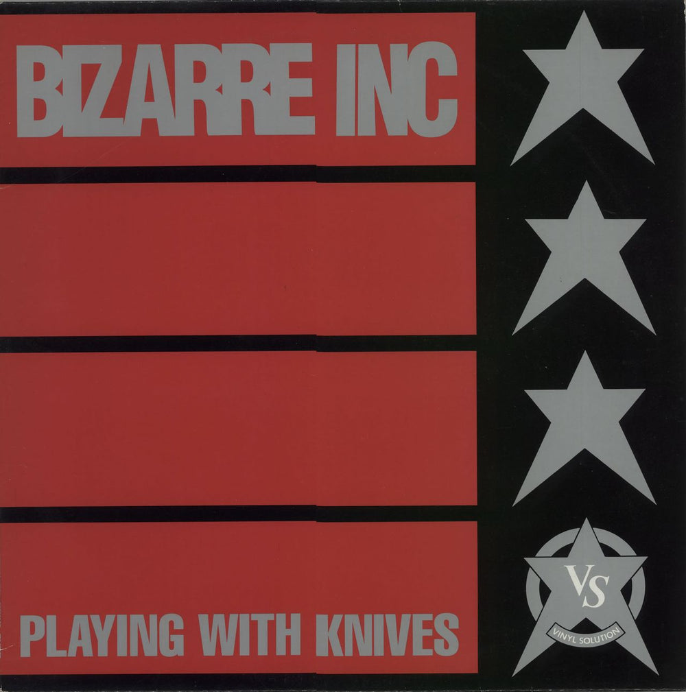 Bizarre Inc Playing With Knives UK 12" vinyl single (12 inch record / Maxi-single) STORM25