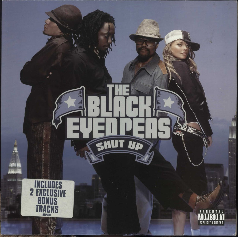 Black Eyed Peas Shut Up UK 12" vinyl single (12 inch record / Maxi-single) 9814587