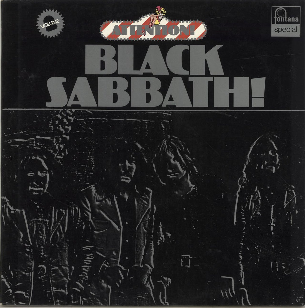 Black Sabbath Attention! Black Sabbath! Volume 2 German vinyl LP album (LP record) 9299133