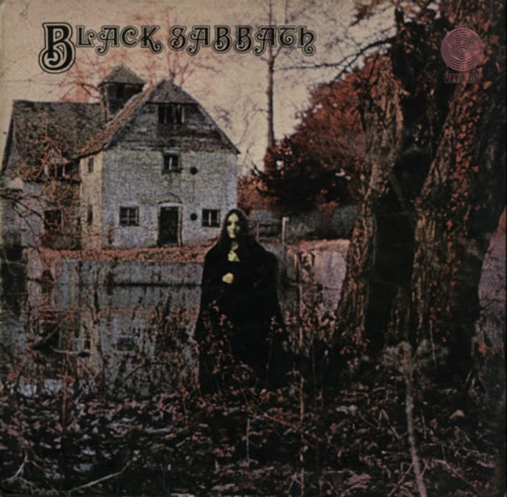 Black Sabbath Black Sabbath - 3rd UK vinyl LP album (LP record) VO6