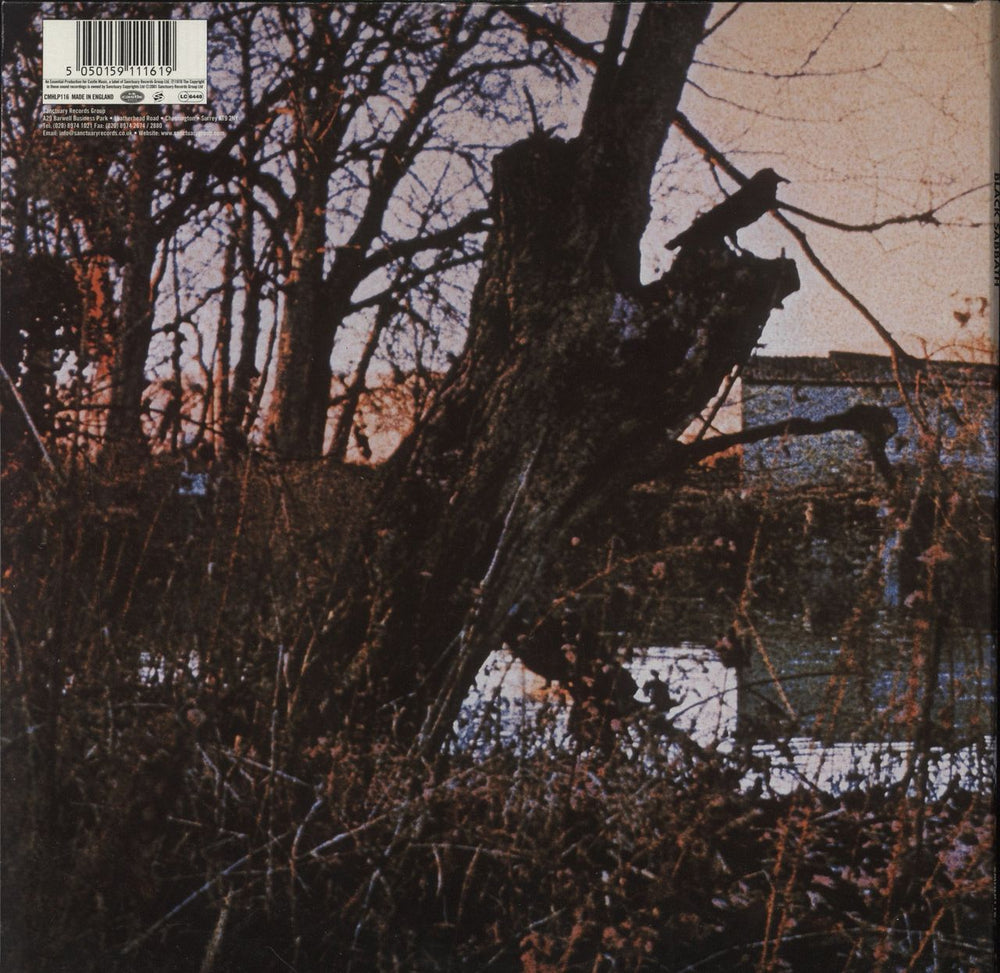 Black Sabbath Black Sabbath UK vinyl LP album (LP record) 5050159111619