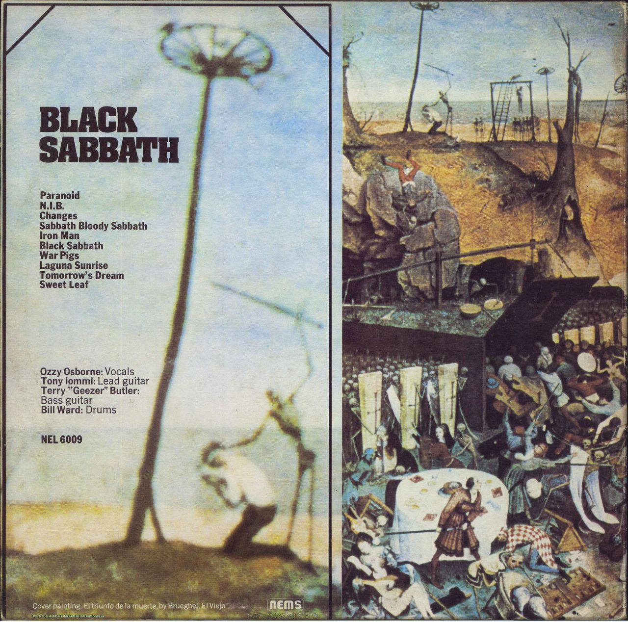 Black Sabbath nGreatest sale Hits Lpn1977