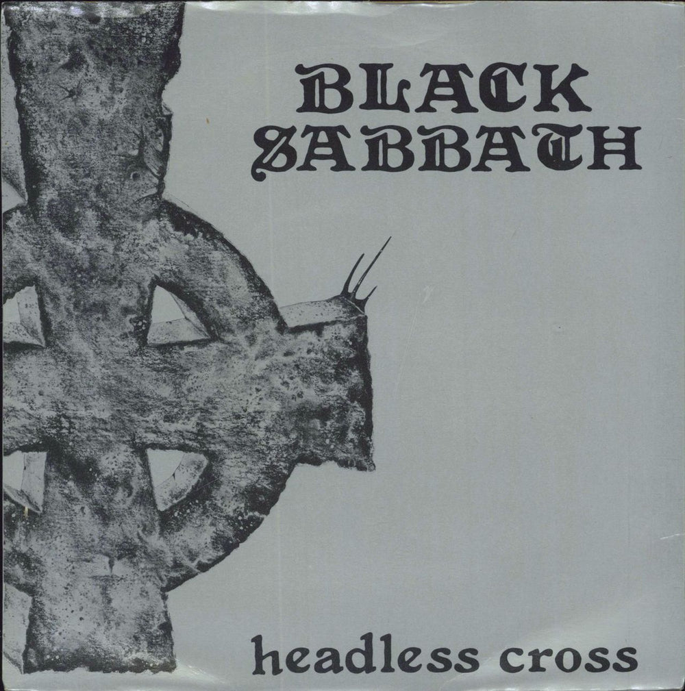 Black Sabbath Headless Cross UK 7" vinyl single (7 inch record / 45) EIRS107