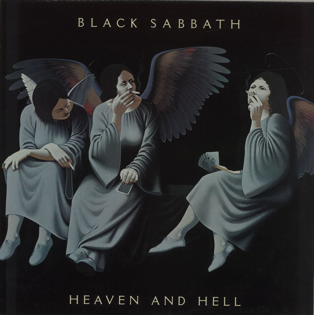 Black Sabbath Heaven And Hell UK vinyl LP album (LP record) 9102752