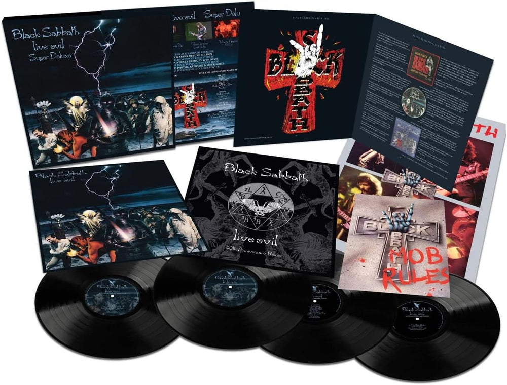 Black Sabbath Live Evil: Super Deluxe Edition - Sealed Box Set UK Vinyl Box Set BLKVXLI844851