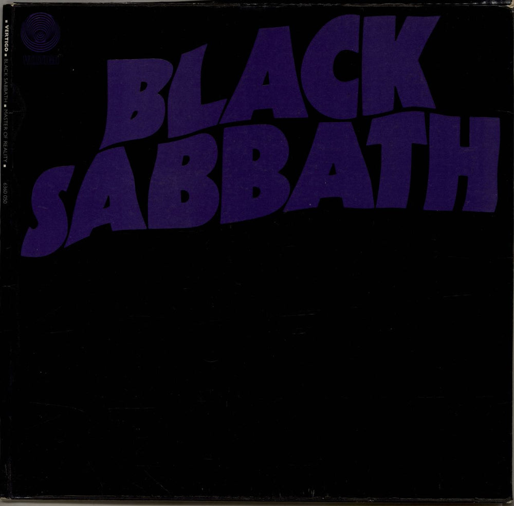 Black Sabbath Master Of Reality - 1st - EX UK vinyl LP album (LP record) 6360050