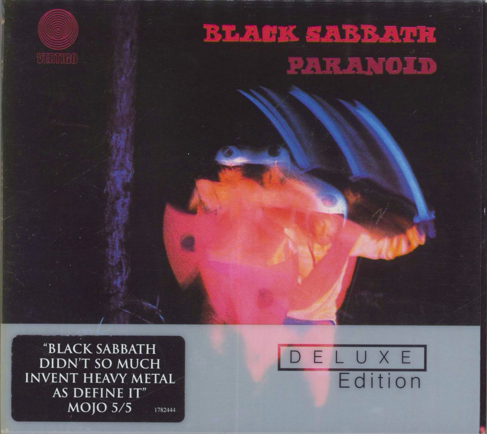 Black Sabbath Paranoid - Deluxe Edition UK 3-disc CD/DVD Set 1782444