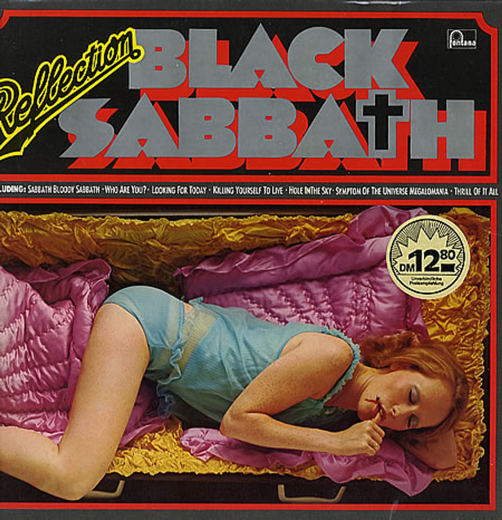 Black Sabbath Reflection Black Sabbath German vinyl LP album (LP record) 9286305