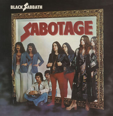 Black Sabbath Sabotage - 1st UK vinyl LP album (LP record) 9119001