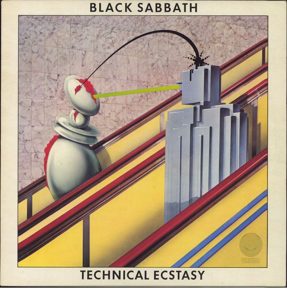 Black Sabbath Technical Ecstasy + Insert - EX UK vinyl LP album (LP record) 9102750