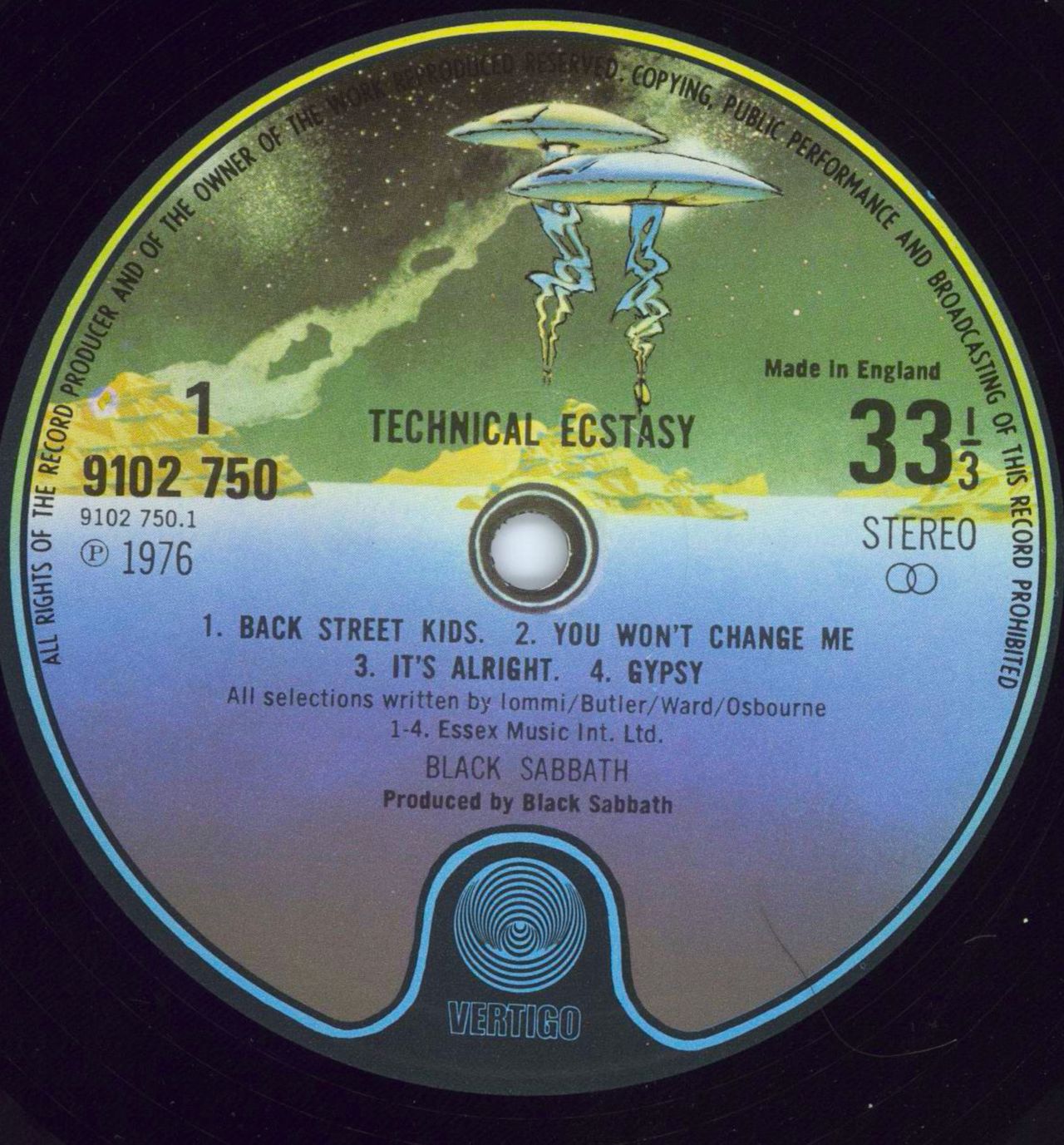 その他 LP Black Sabbath Technical Ecstasy RJ7174 VERTIGO /00260 Amazon.com: Technical Ecstasy: CDs & Vinyl