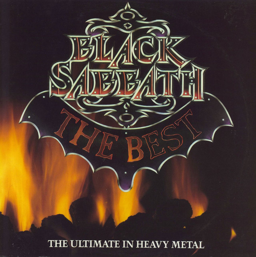 Black Sabbath The Best: The Ultimate In Heavy Metal Australian vinyl LP album (LP record) STAR301