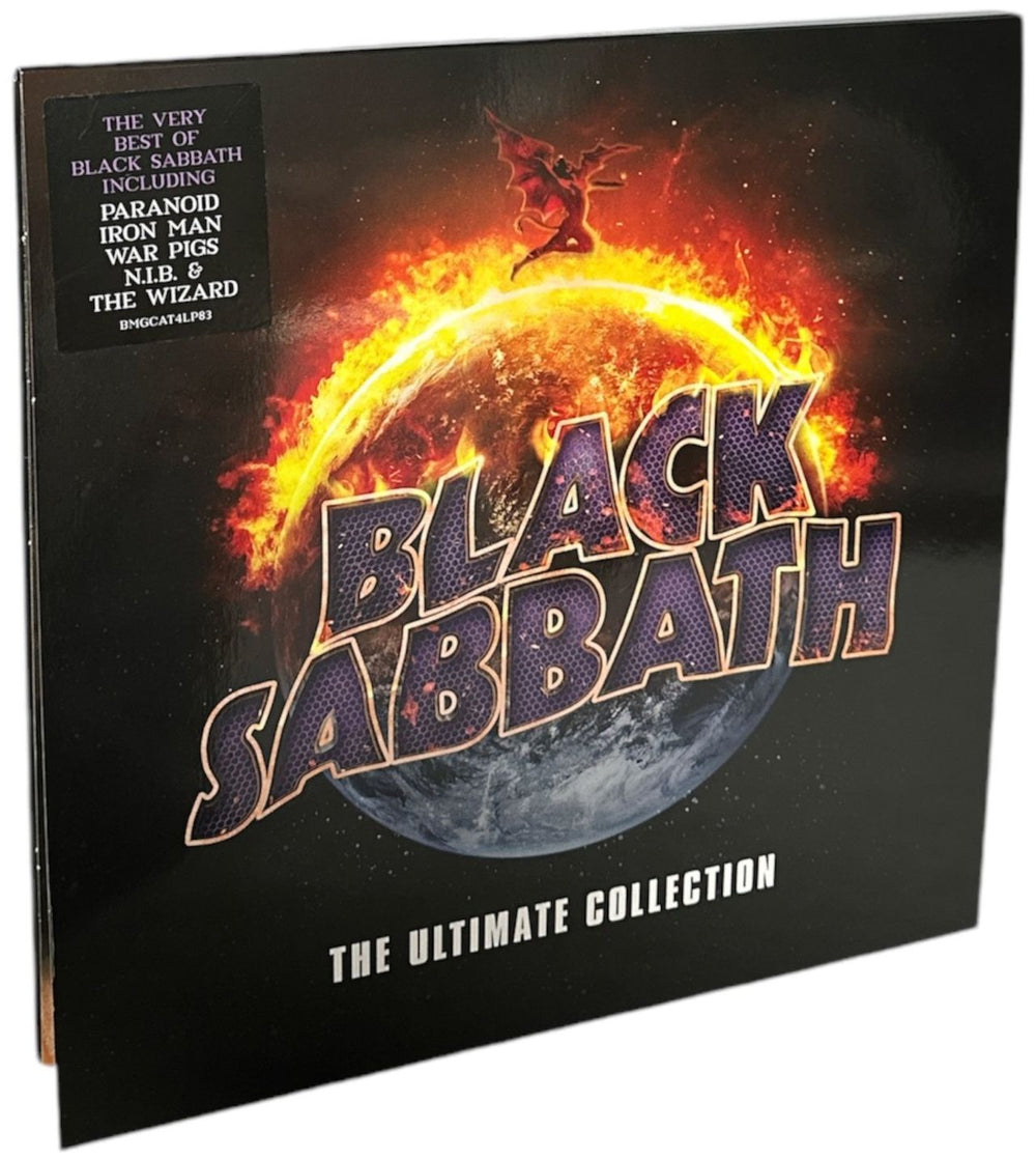 Black Sabbath The Ultimate Collection UK 4-LP vinyl album record set BMGCAT4LP83