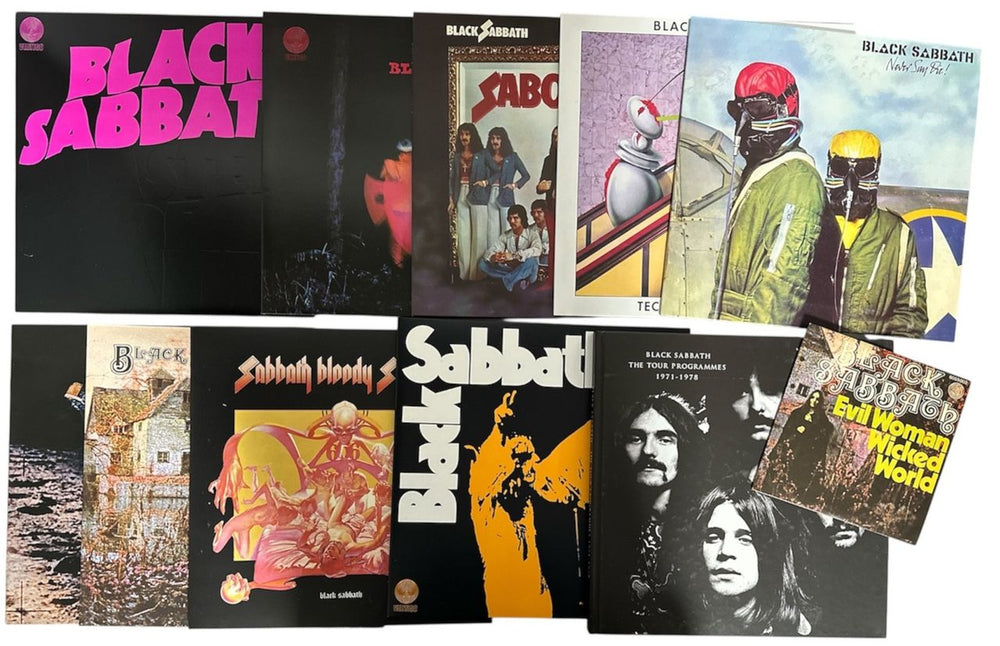 THE COLLECTION　BLACK SABBATH　Vinyl　レコード BLACK SABBATH - The Vinyl Collection Look Inside - YouTube