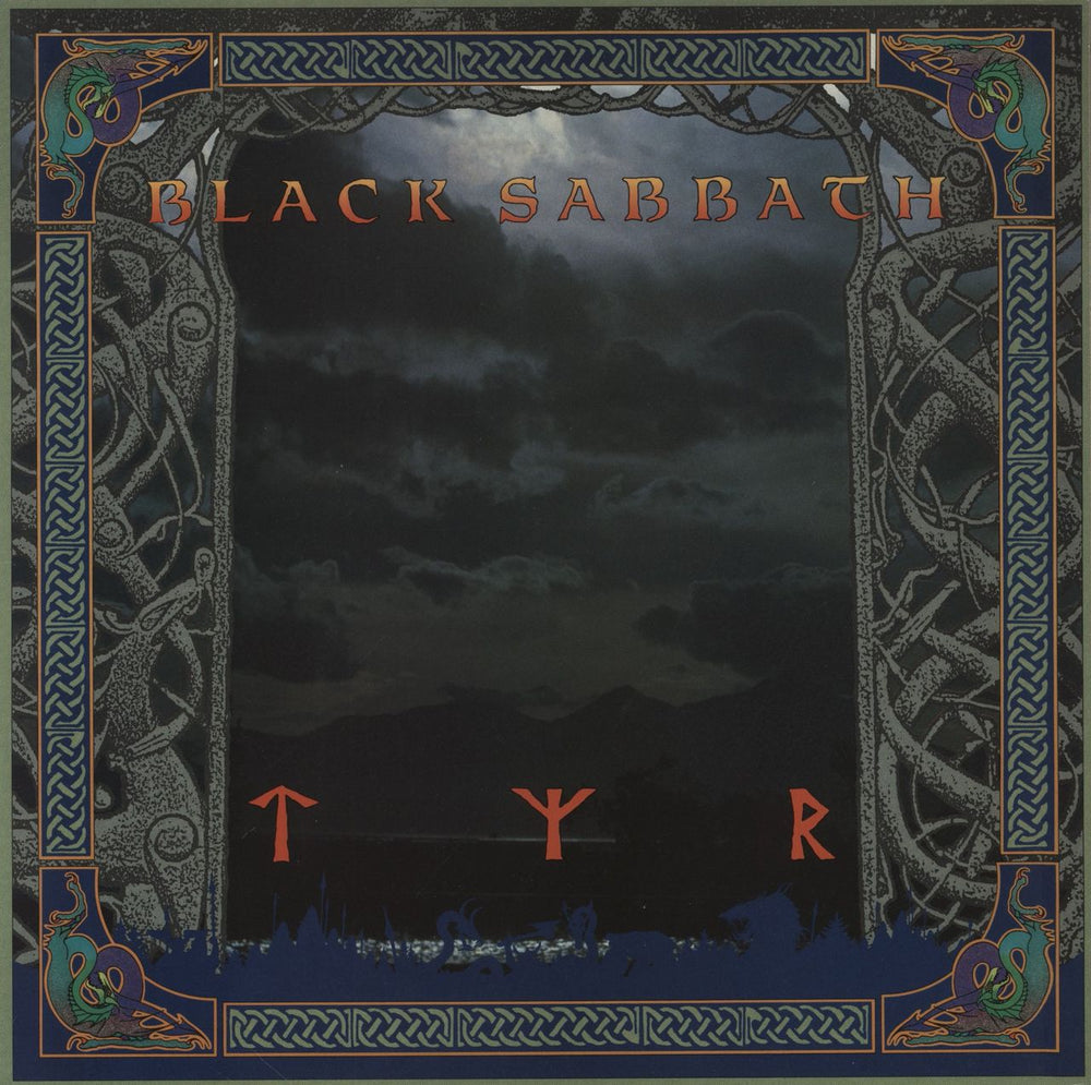 Black Sabbath Tyr - VG UK vinyl LP album (LP record) EIRSA1038