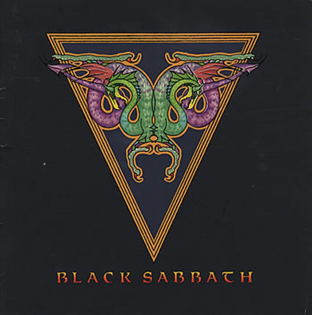 Black Sabbath World Tour 90-91 UK tour programme TOUR PROGRAM