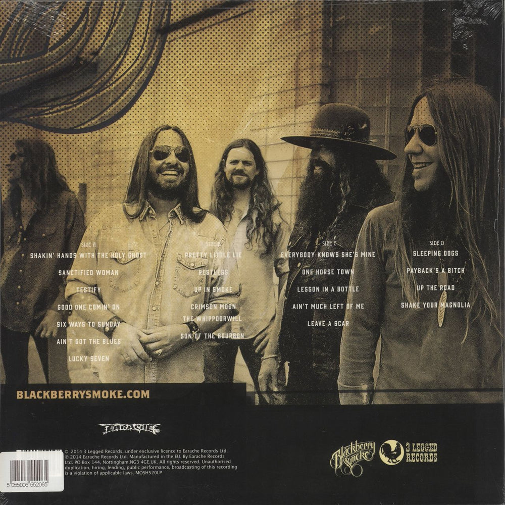 Blackberry Smoke Leave A Scar Live - Sealed UK 2-LP vinyl record set (Double LP Album) 5055006552027