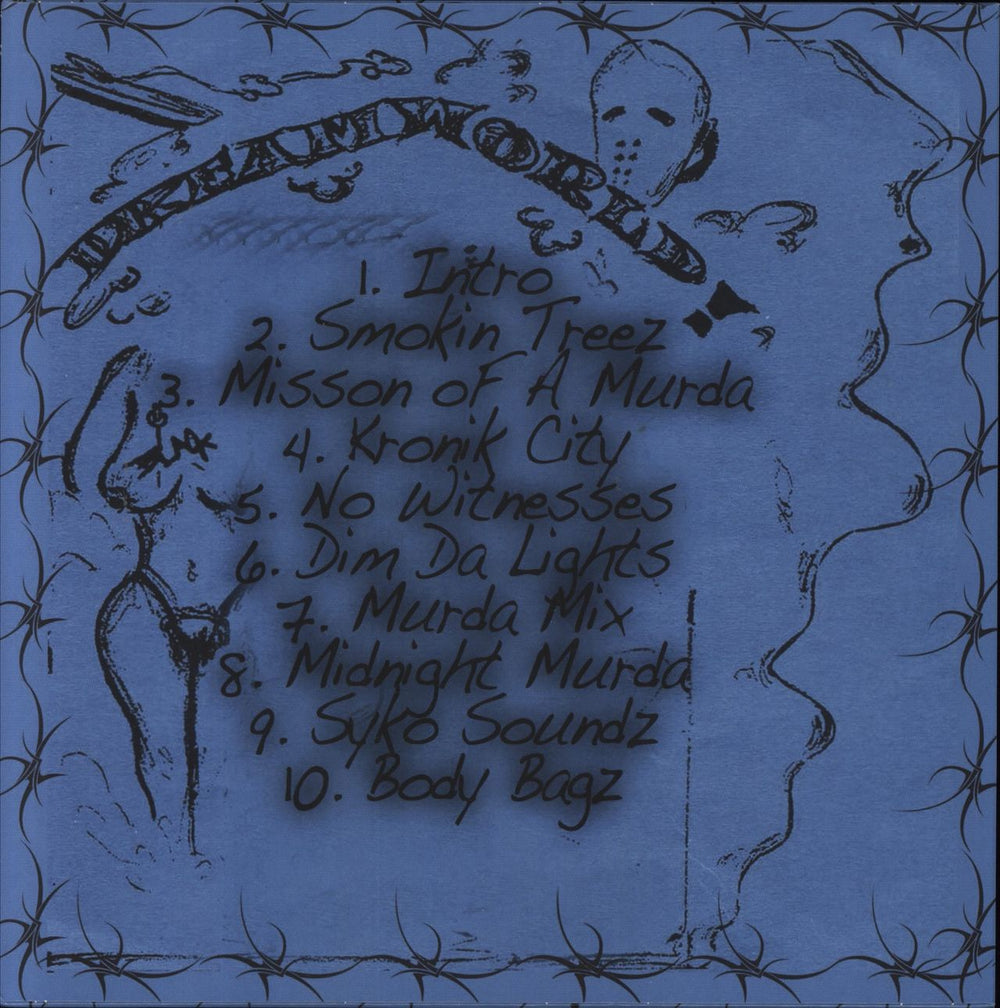 Blackout Dreamworld - Blue/Black Splatter Vinyl US vinyl LP album (LP record)