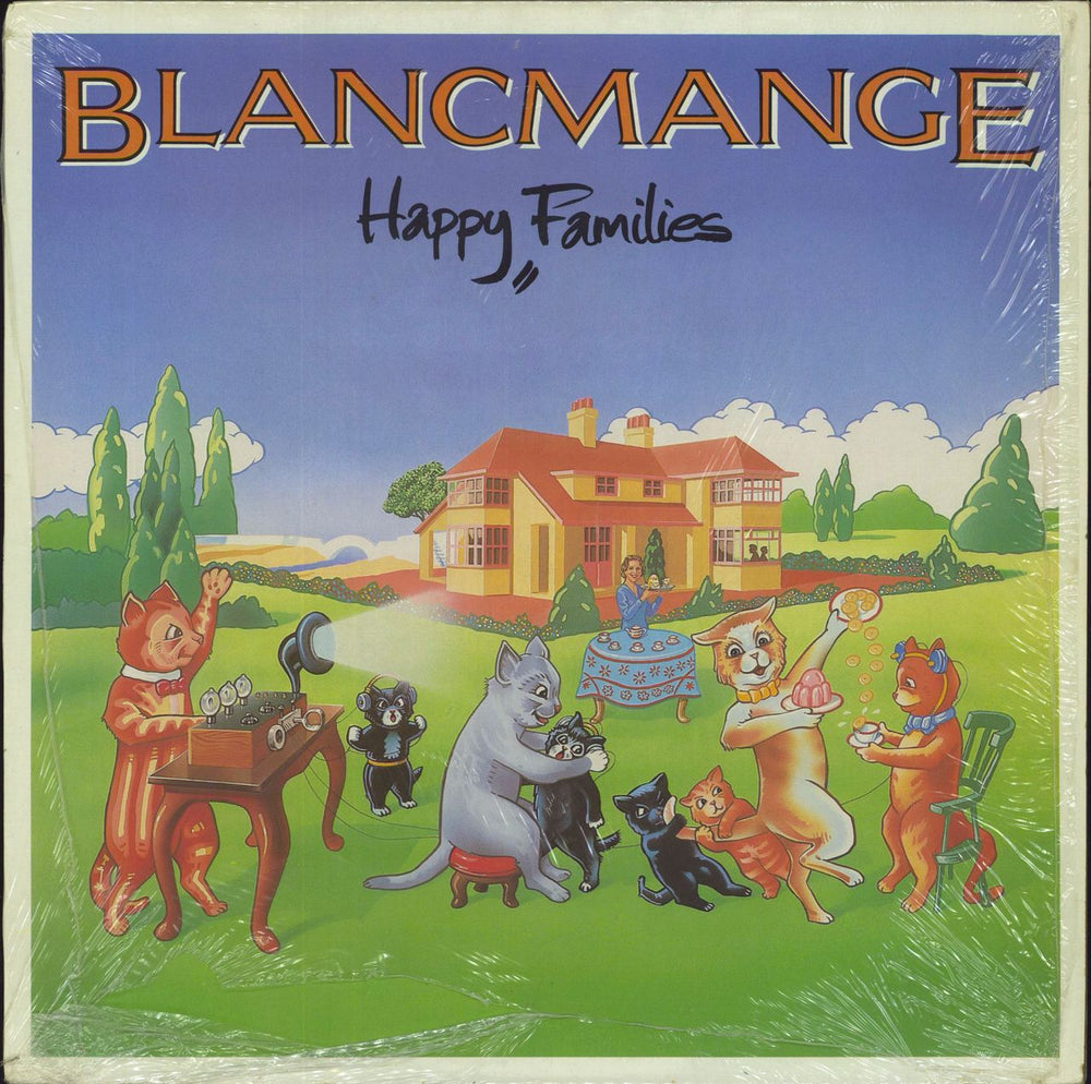 Blancmange Happy Families - Shrink UK vinyl LP album (LP record) SH8552