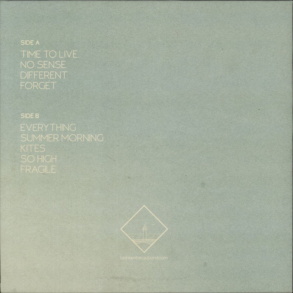 Blankenberge Everything - Red Vinyl Russian vinyl LP album (LP record)